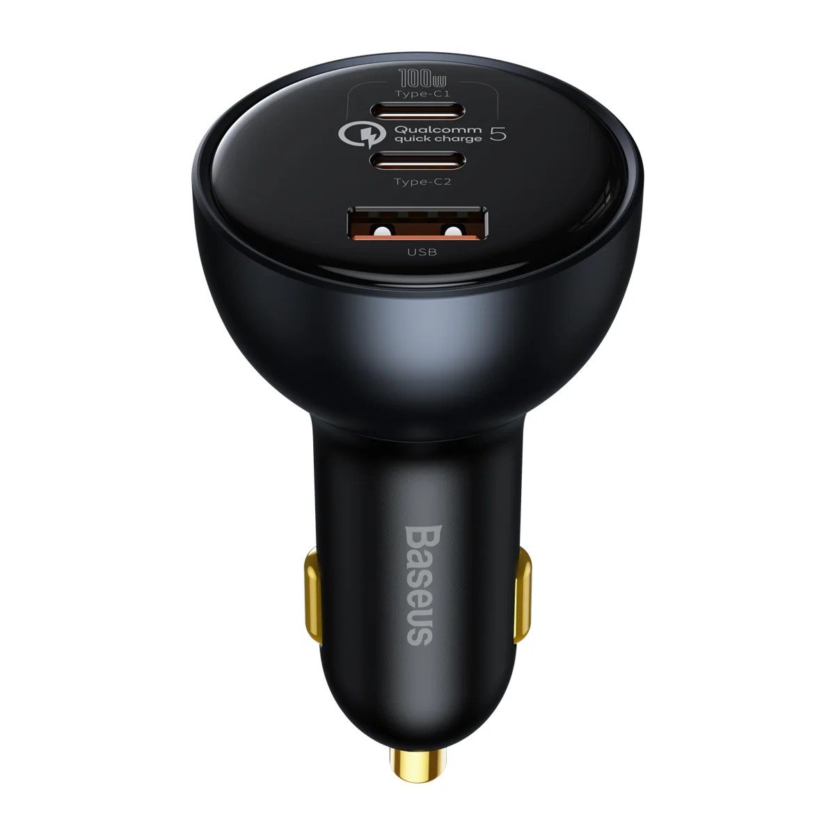Baseus 160W USB-C Car Charger, Type-C Car Charger, QC5.0 PD3.0 PPS 3 Ports Super Fast Charging - Image 11