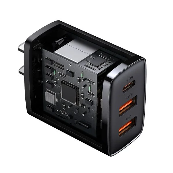 Baseus Compact Quick Fast Charger 2U+C 30W - Image 4