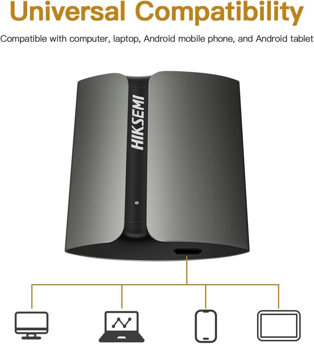 HIKSEMI T300S Shield 512GB USB 3.1 Portable SSD - Image 4