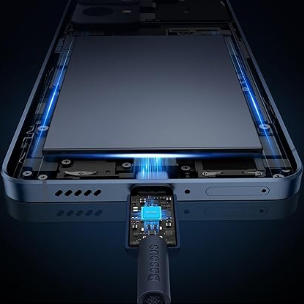 Baseus Display 2 Fast Charging Data Cable C to C 100W - Image 8