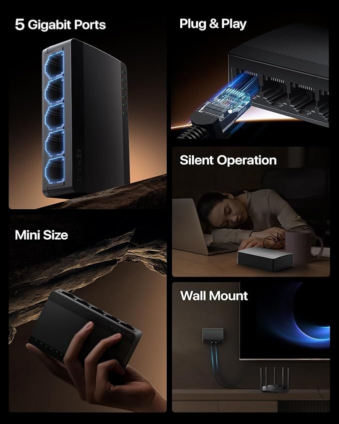 SG105 | 5-Port Gigabit Ethernet Switch - Image 11