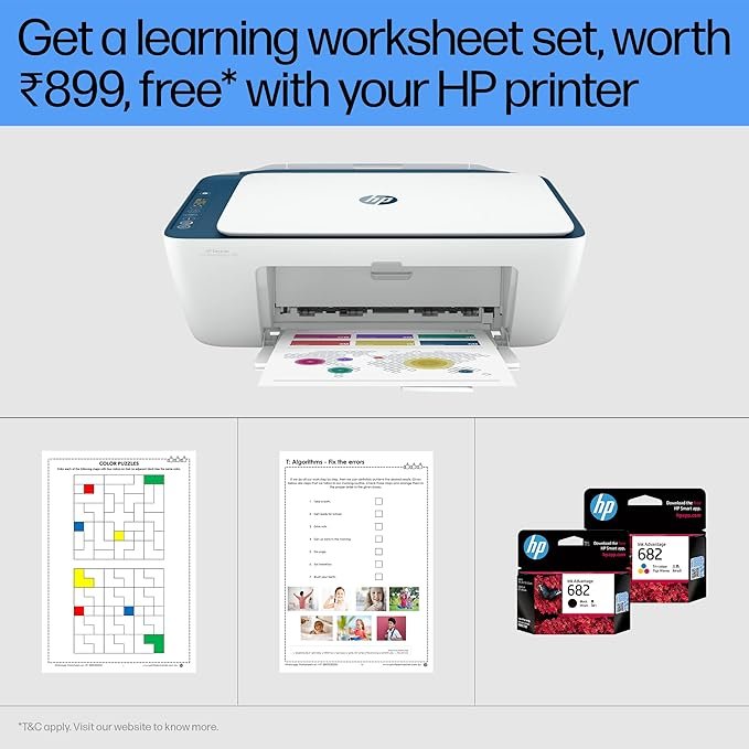 HP DeskJet 2721e All-in-One Wireless Inkjet Printer & Instant Ink with HP+ - Image 6