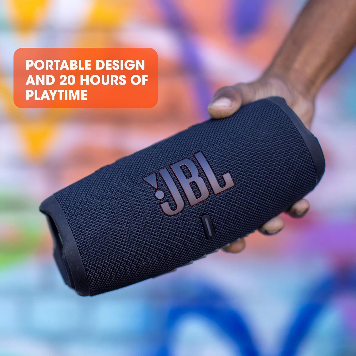 JBL Charge 5 Portable Waterproof Bluetooth Speaker - Image 4