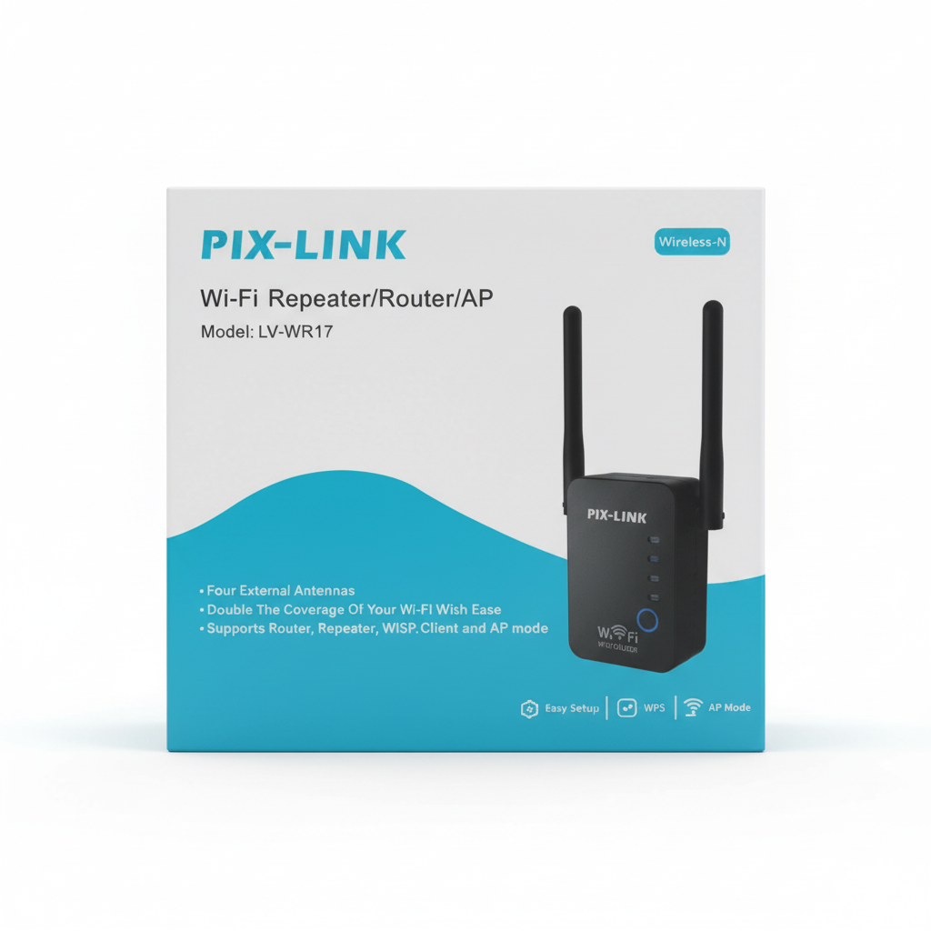 PIX-LINK Wireless Wifi Repeater 1200mbps WiFi Signal Strong Penetrability