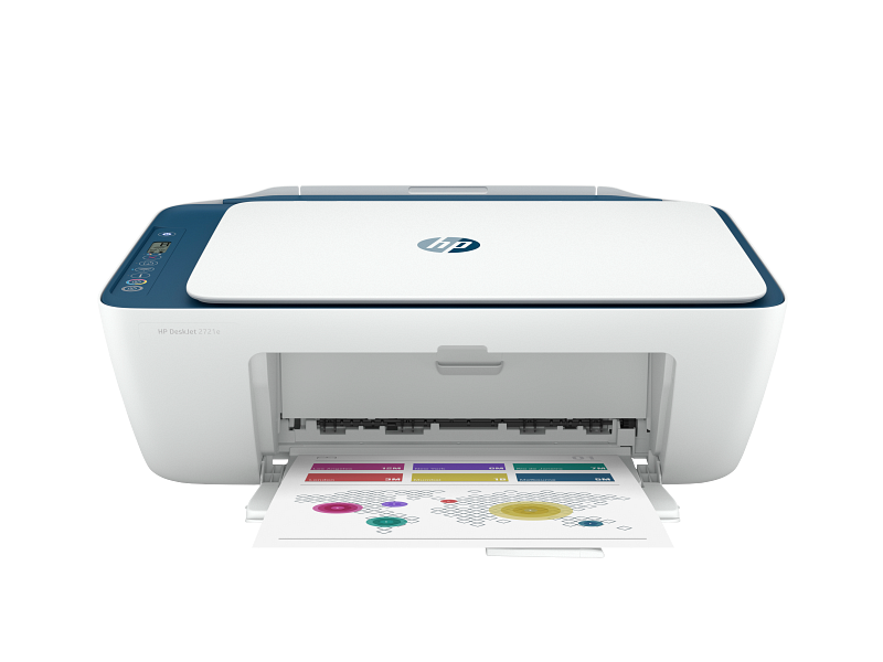 HP DeskJet 2721e All-in-One Wireless Inkjet Printer & Instant Ink with HP+