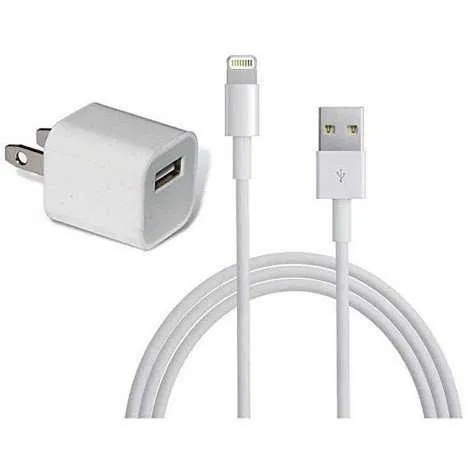 5 Watt Charger Adapter with Cable Compatible For Iphone 5/5S/6/6S/6Plus/7/7Plus/8/8 Plus/Xr/Xs/X/11 - Image 3