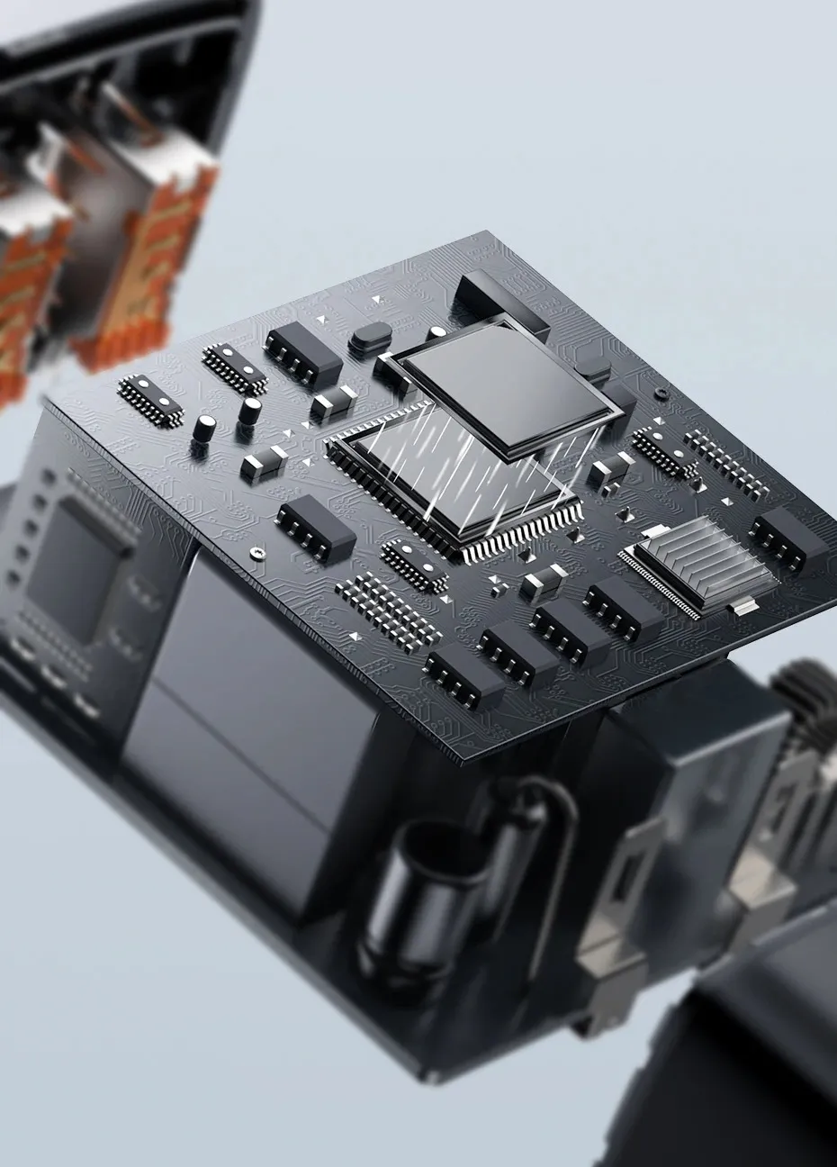 Baseus 30W USB-C Wall Charger, 3-Port PD Quick Charger - Image 8