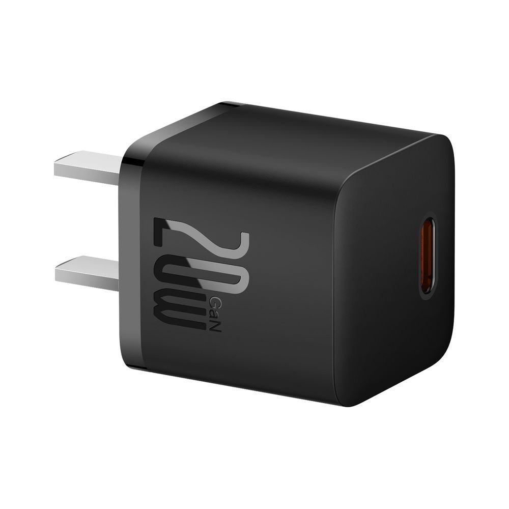 Baseus GaN5 20W Type C Charger – Compact USB C Power Adapter | PD Fast Charging for iPhone & Android - Image 2