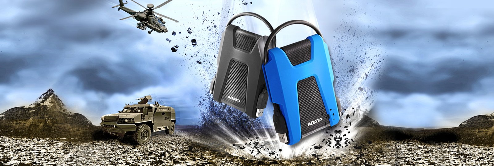 Adata HD680 2TB Shock-Proof External Hard Drive - Image 2