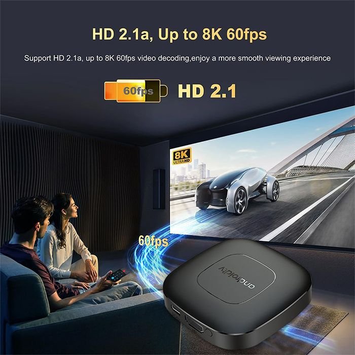 Mortal T1 Smart Streaming Media Player TV Box - Image 6