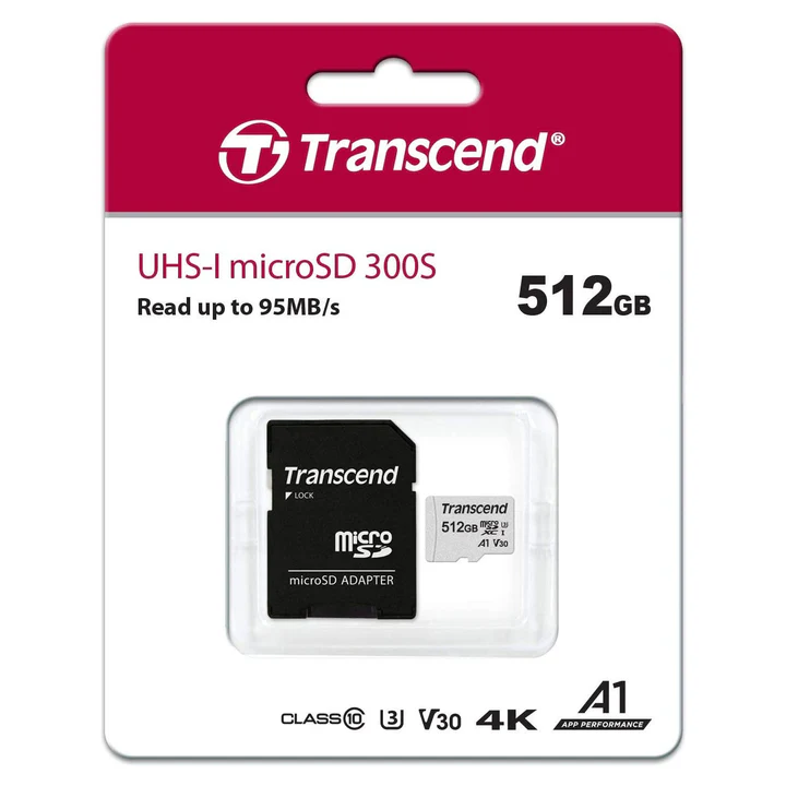 Transcend Micro SD 300S 512GB