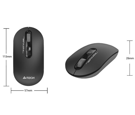 A4tech Fstyler FG20S Silent Click Wireless Mouse - Image 7