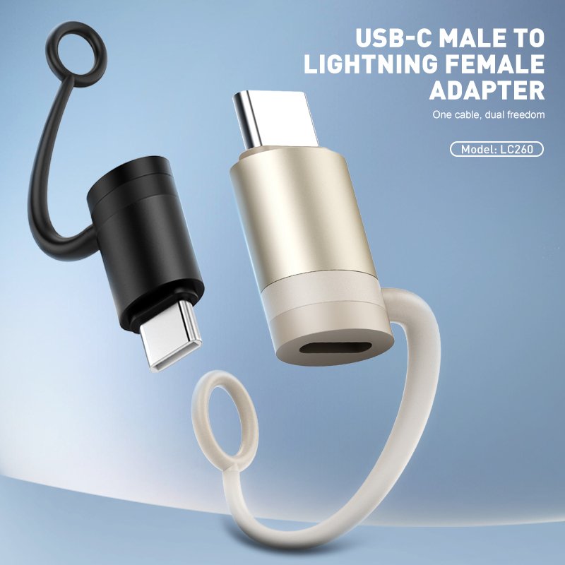 LDNIO | LC260 Type-C to Lightning PD Fast Charging Adapter