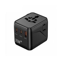 SPEEDX SP-TCW02 TRAVEL ADAPTER 25W PD 2C+1A+2AC FAST CHARGING (NEW) - Image 5